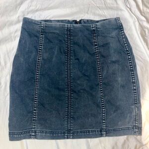 Free People Denim Skirt